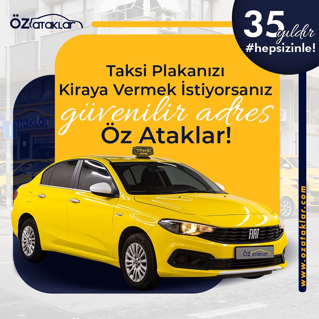 TAKSİ PLAKANIZI KİRAYA VERİN
