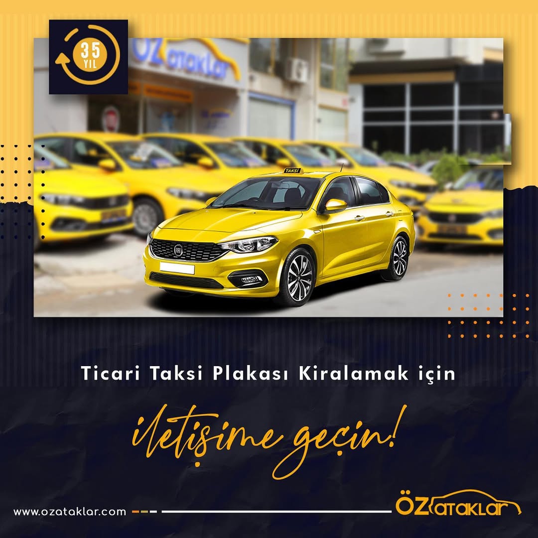TAKSİ PLAKASI KİRALAYIN
