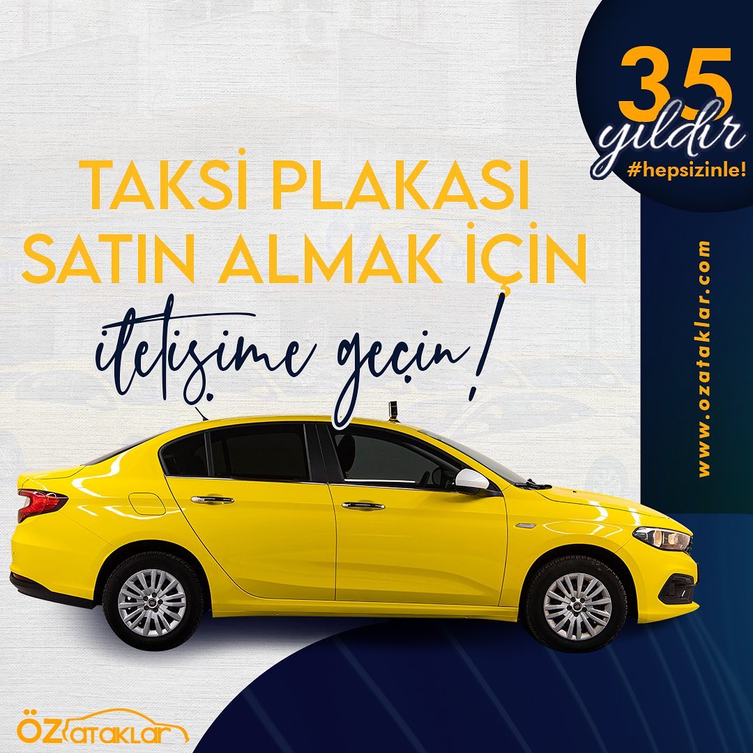 TAKSİ PLAKASI SATIN ALIN